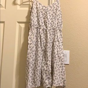 Creamy Spaghetti strap dress.